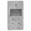 VidaXL Highboard Concrete Grey Engineered Wood 3185387