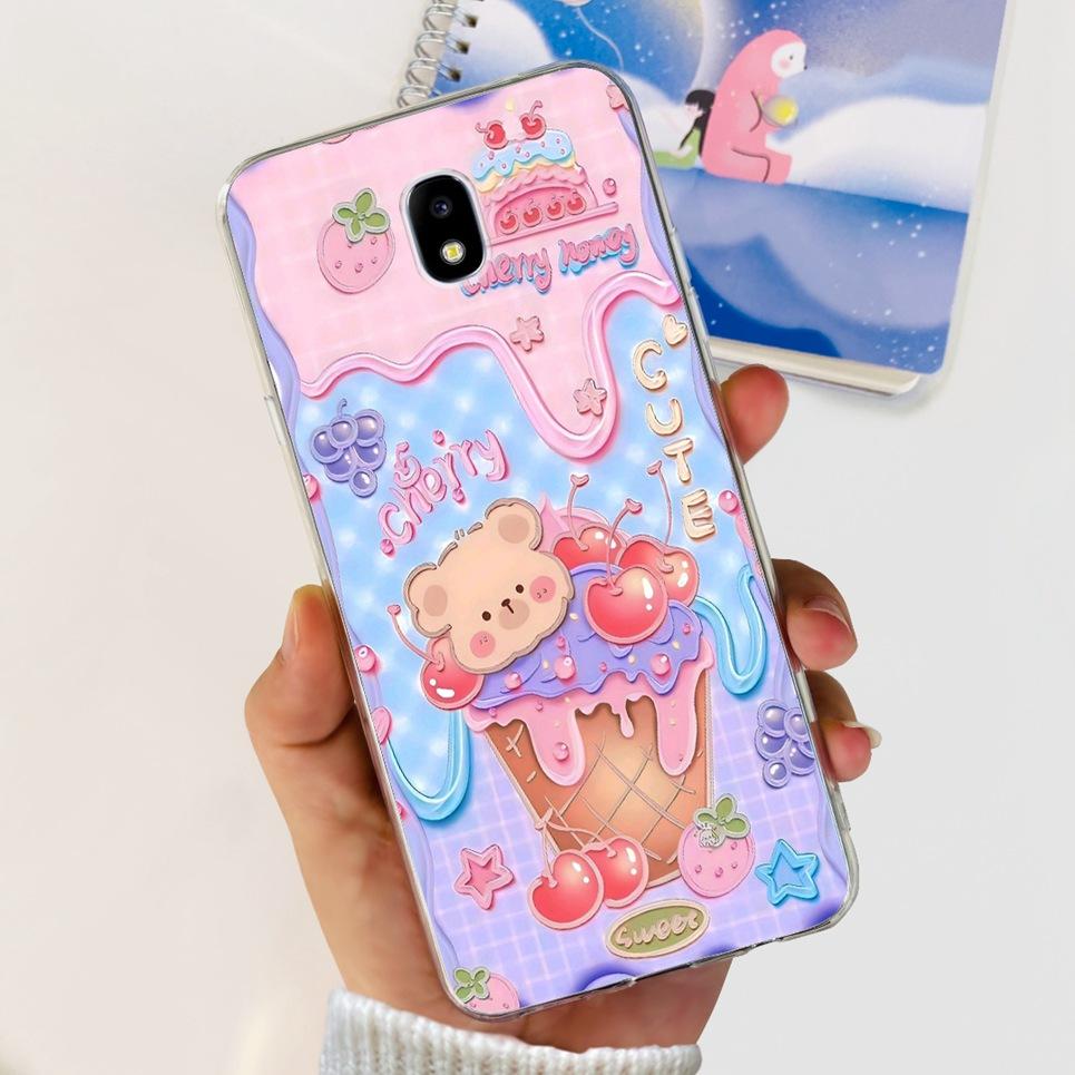 For Samsung Galaxy J5 2017 2016 2015 Case Samsung J5 Prime Back Cover Cartoon Cool Style Animals Girly Soft TPU Silicone Bumper