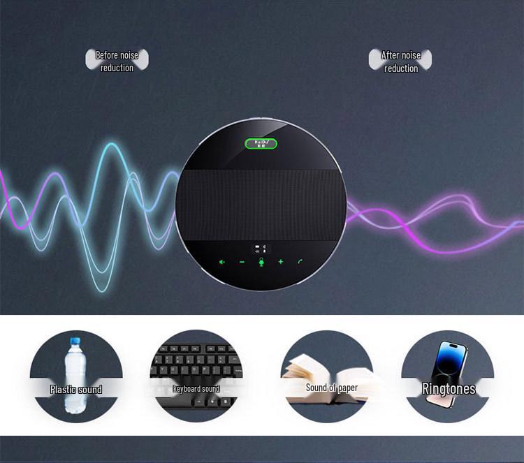 HuiDu 360° Mic Speaker for Video Conferences