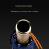 High-end Solid Wood Short Handle Umbrella Fully Automatic Reinforced Windproof Rainproof Enlarge Business Advertising Umbrella