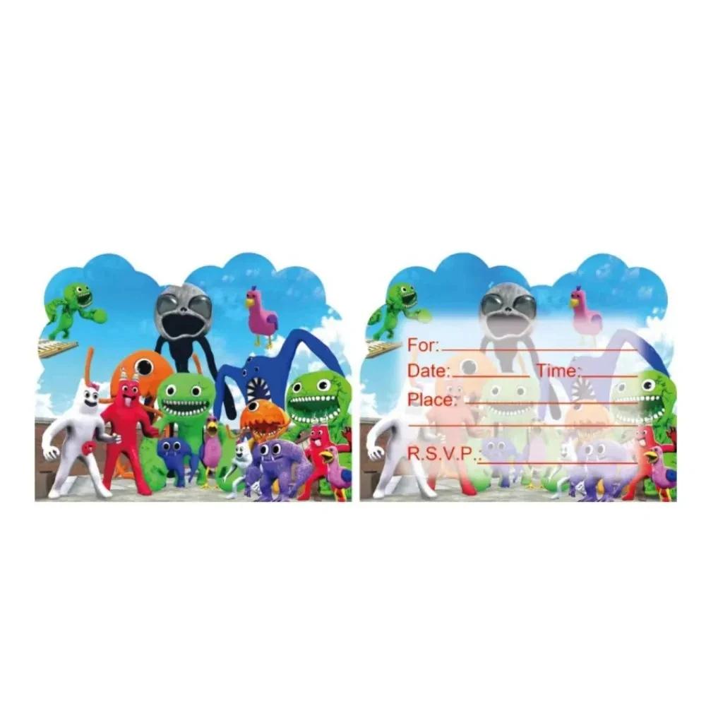 Garten Of Banban Birthday Balloons Party Supplies Gift Bags Plates Cutlery Decorations Child Birthday Party Favors Baby Shower