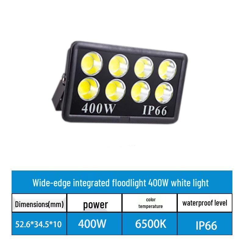 High-Power Outdoor COB LED Floodlight for Sports Courts and Billboards