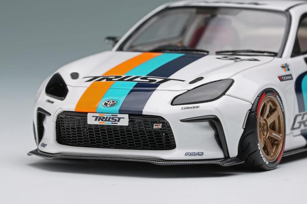 Makeup EIDOLON Trust Greddy GR86 Turbo Tokyo Auto Salon 2023 Finished Model EM664 1/43