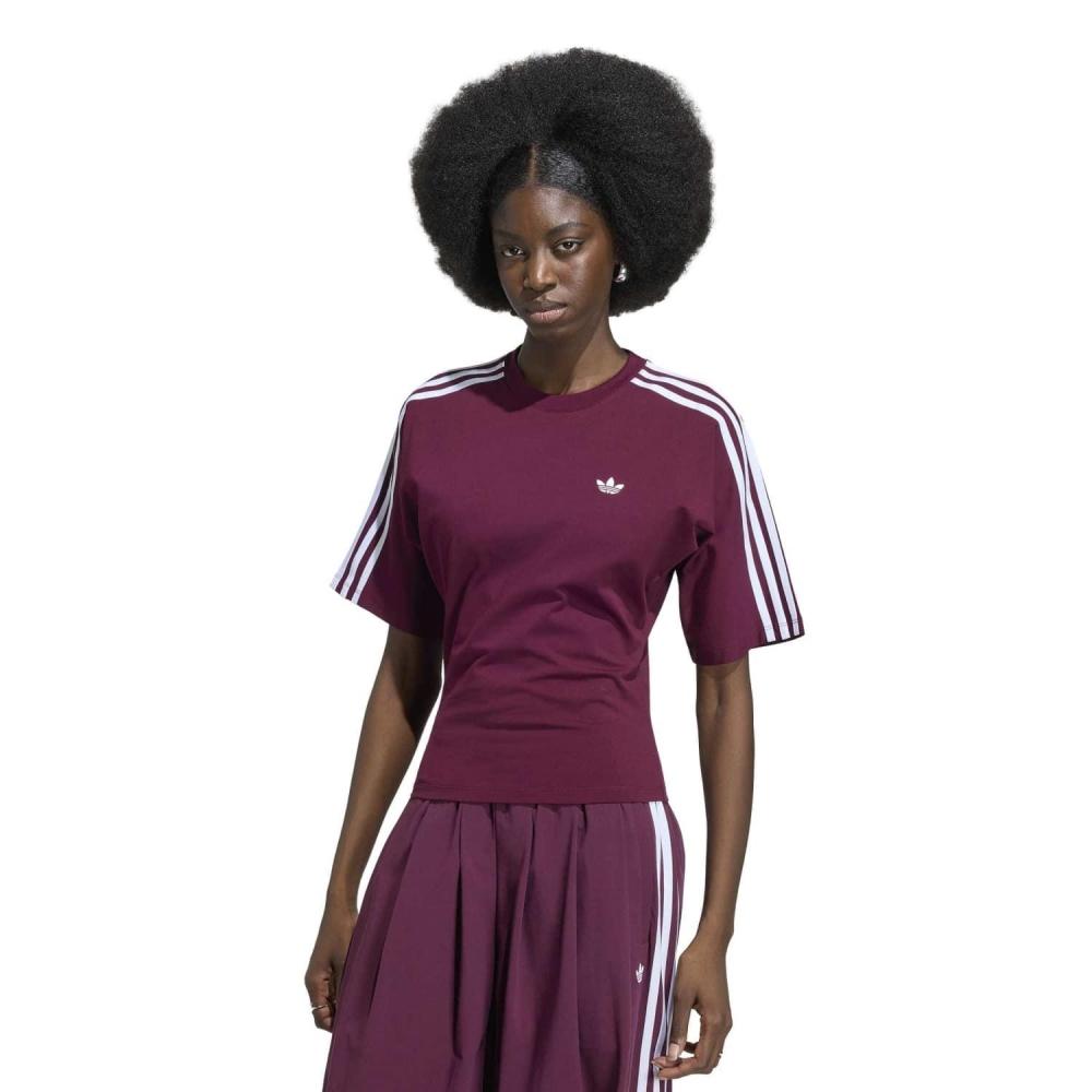 Adidas W Slim Ss Tee Adilenium Ky5092 Бордовый S