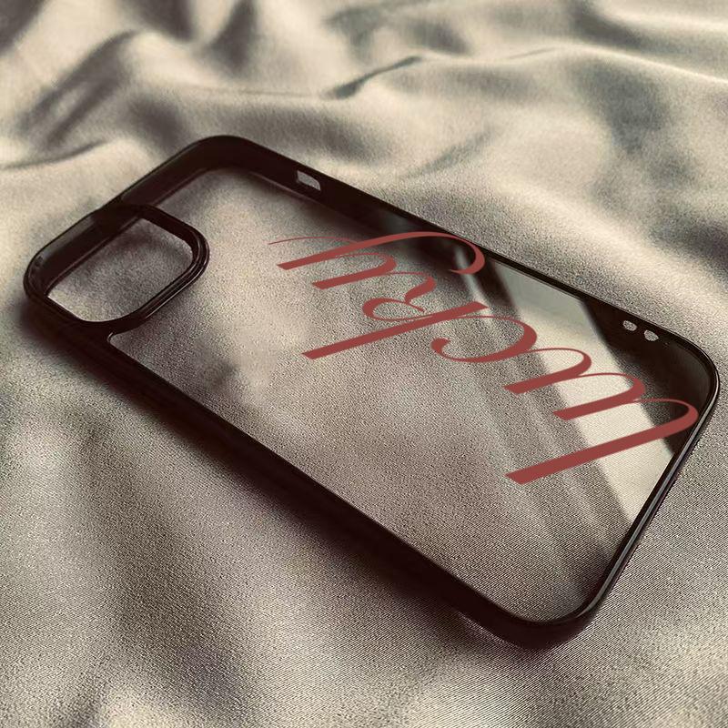 Lucky Cursive Letter Transparent Phone Case For Xiaomi Poco X7 X6 X5 Pro M6 Pro 4G TPU Shockproof Protective Back Cover Fundas