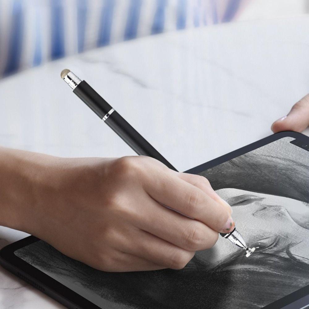 Universal Metal Touch Screen Pen Capacitive Screen 2 in 1 Capacitive Tablet Stylus Drawing Tablet Pens Smart Phone