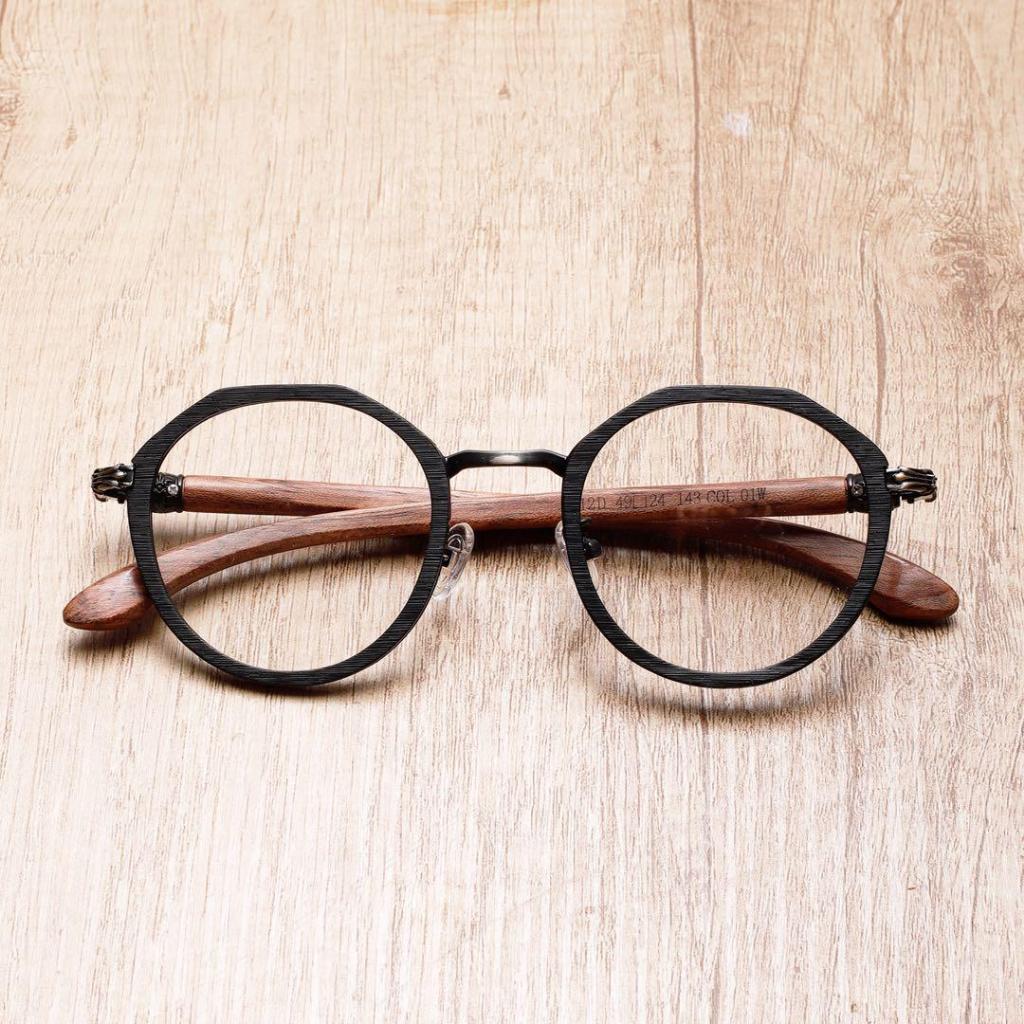 Деревянные готические очки ручной работы — фото 3