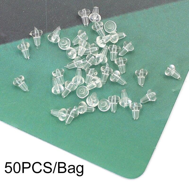 50KS Příslušenství pro lov kaprů Rybářský háček Stop Gumové korálky Zarážky rybářských háčků Chod Heli Rigs Stop korálky pro kaprové návazce