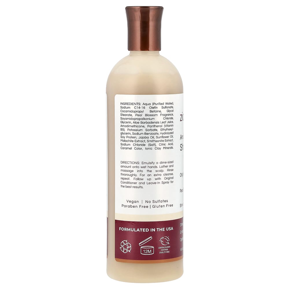 Zion Health Adama Ancient Minerals Shampoo Original Pear Blossom 473 Ml (16 Fl Oz)