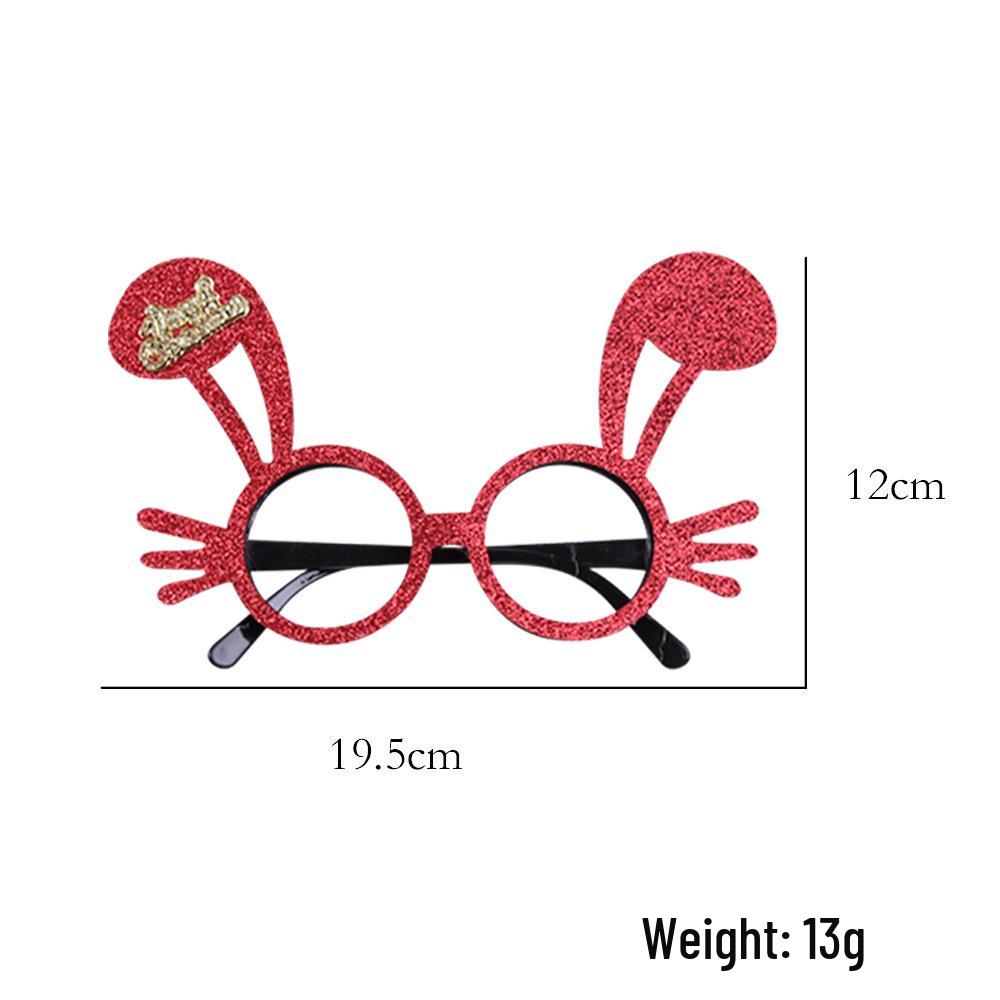 Christmas Party Eyeglass Frames: Santa, Snowman & Antler Designs for Kids