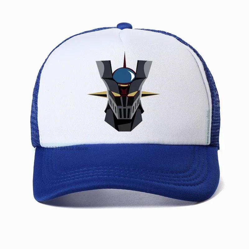 Unisex summer Dad hat Anime Mazinger Z baseball cap Für Männer Design Kurzarm Mode Benutzerdefinierte Plus Cartoon Camiseta hats