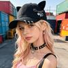Cat Ear Baseball Caps Breathable Peaked Cap Unisex Sunscreen Hat  Unisex