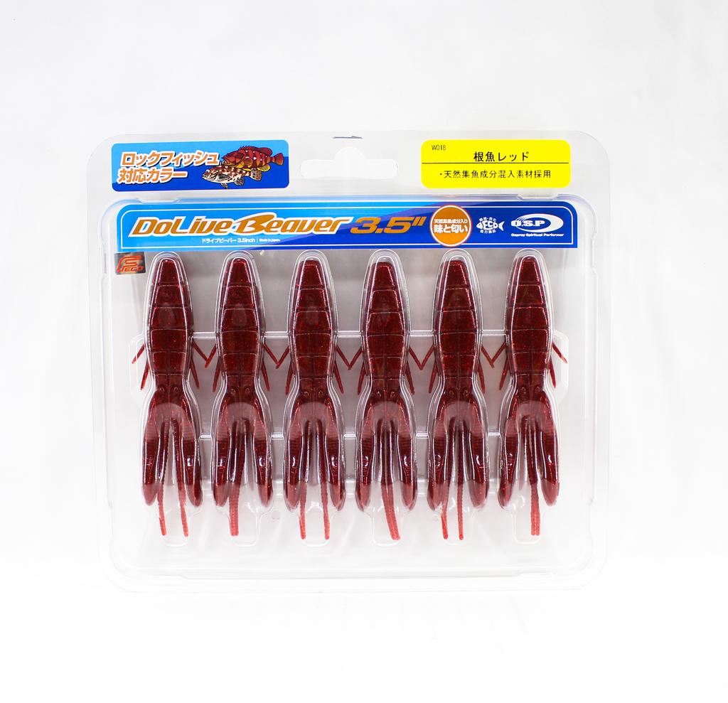 OSP Weichköder Dolive Beaver SW 3,5 Zoll W-018 (6686)