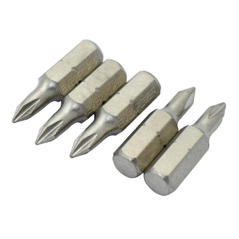AIBOER C Series 6.3mm Phillips Screwdriver Bits, 25mm (5-Pack)