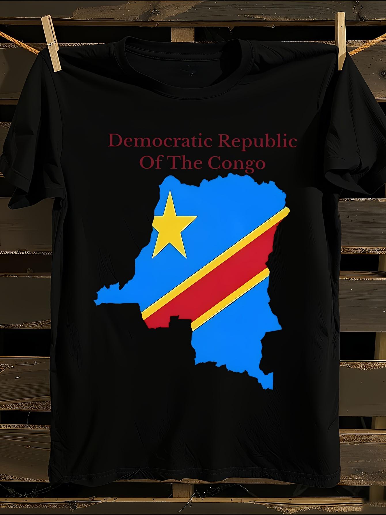 Democratic Republic of the Congo Flag Tshirt S