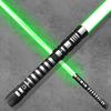 YDD Lightsaber LED Light Metal Aluminum Handle, Ghost Premium Force FX Black Series Lightsaber for Adults, Suitable for Real Duels (Green)