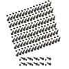 100 Pcs Car Motorcycle   Replacement Snap In Tire Tyre Valve Stem ;TR412: