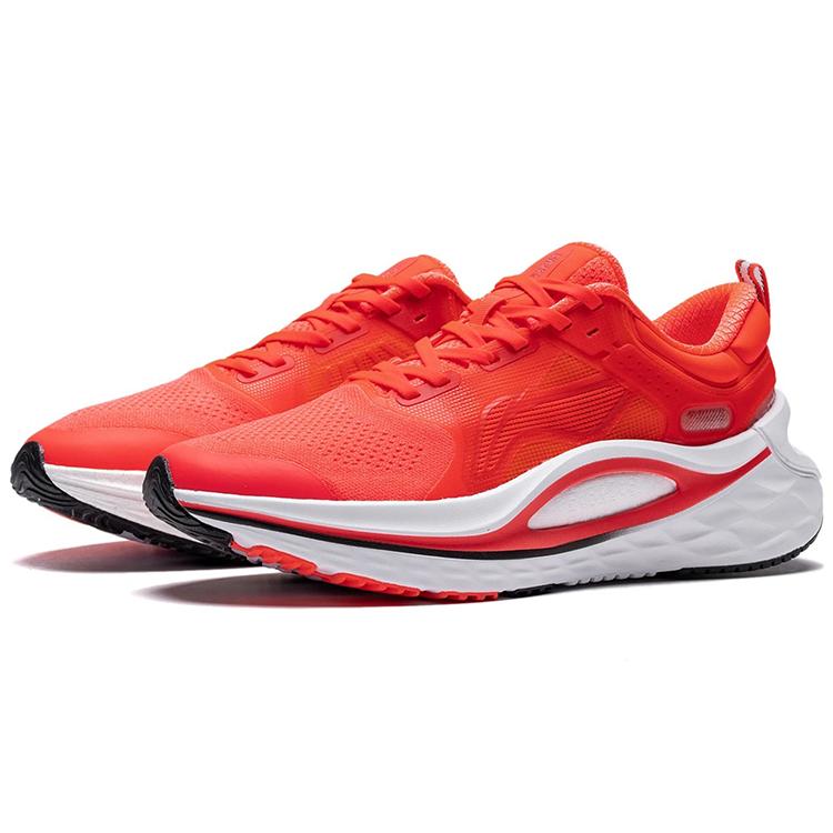 New LiNing Furious Rider 6.0 Shock Absorbers Slip Resistant, Abrasion Resistant, Breathable Low Top Running Shoes Men's Red ARZS001-3
