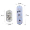 2PCS LED Interior Car Light Wireless Interior Lights Car LED Touch Lights Auto Roof Ceiling Lamp USB Charging Reading Lamps