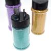 Preço de Fábrica 2,5 oz Pó de Glitter de Poliéster Extra Fino Frascos Glitter Holográfico para Cosmético Corpo Rosto Unha Copo Resina