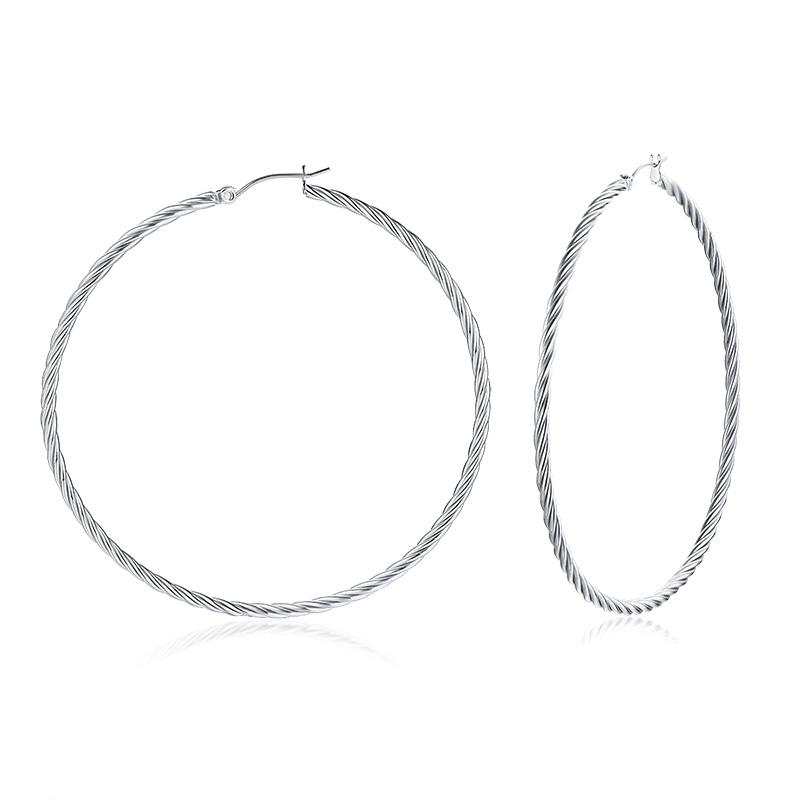 Minimalist Square Hoop Earring for Women Girls Ear Huggie Rectangle Hoops Dangle Stainless Steel Not Allergic