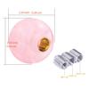 Arenbel Round Ball Shift Knob Car Gear Shift Stick Shifter Handle 2.25" Resin Pink