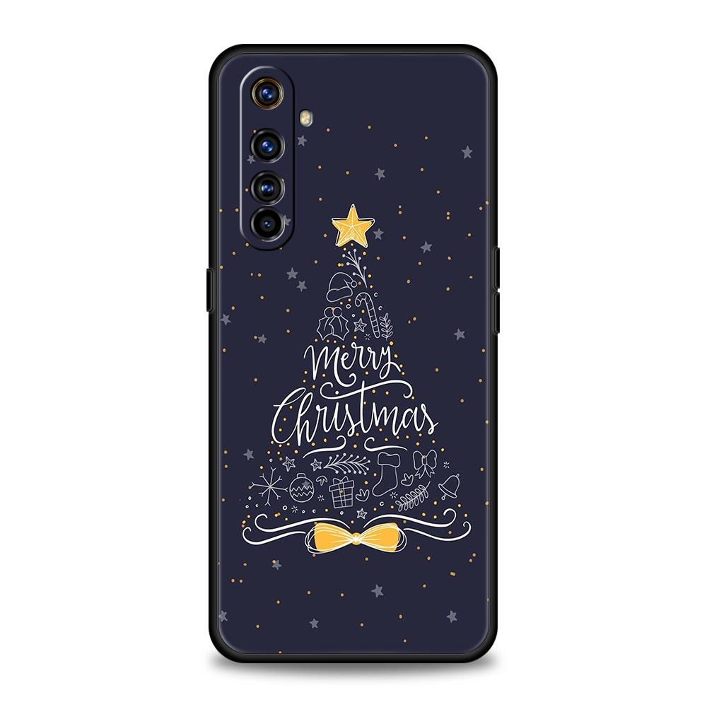 

Чехол для телефона Рождественская елка для Realme 12 11 10 9 8 5G 7 6 GT5 GT3 GT2 Pro Plus C21 C25 C35 Для Realme GT Neo 2 3 3T 5 Чехол For Realme 6