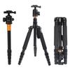 Foldable Portable Extendable Aluminium Alloy Tripod Unipod Monopod with Ball Head for Canon Nikon Sony DSLR Camera