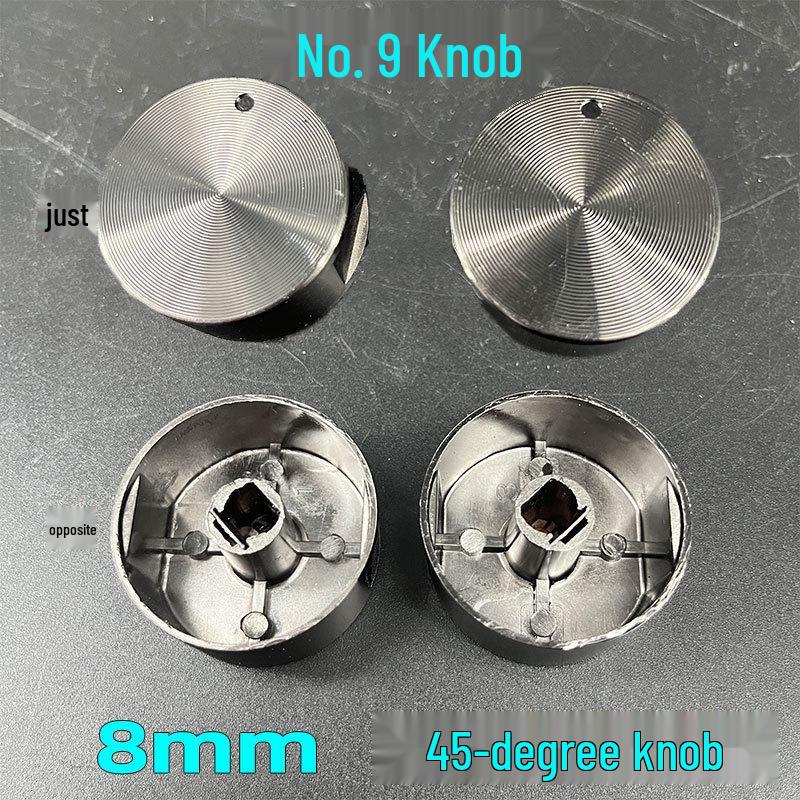 Perilla universal para cocina de gas con interruptor de 8 mm - Botón de encendido para quemador de cocina de gas natural y GLP