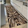 Leopard Print Runner Rug AAnimal Fur Texture Print Home Decor Mat Absorbent Non-Slip Hallway Autumn Winter Decor Carpet