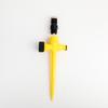 360° adjustable spray head + plastic ground stake