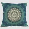 Thailand Decorative Cushion Cover Ethnic Buddism Meditation Floor Mat Bohemia Mandala Cotton Linen Throw Pillow Case Cojines