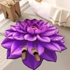 Diatomaceous Earth Floor Mat 3D Realistic Floral Design Bath Mat Non-Slip Absorbent Mat Quick-Drying Easy To Clean Shower Rug