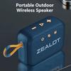 ZEALOT S75 10W Wireless Speakers Outdoor Portable Subwoofer Speaker Waterproof IPX 6 Wireless Speaker Dual Pairing,3000mAh.