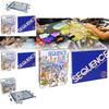 Fun And Engaging Sequence Game Classic Board Game For Family And Friends Gatherings