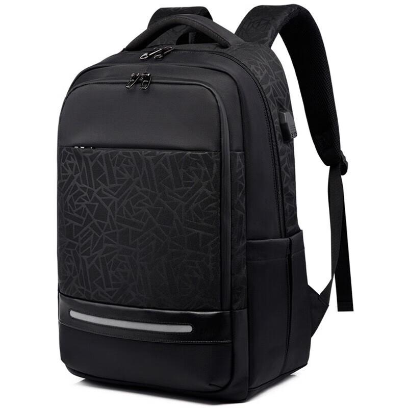 Tri-polar Large Capacity Business Travel Laptop Backpack