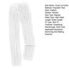Perspective Swimsuit Cover Up Pants High Waist Adjustable Drawstring Solid Color Crochet Knitting Long Trousers