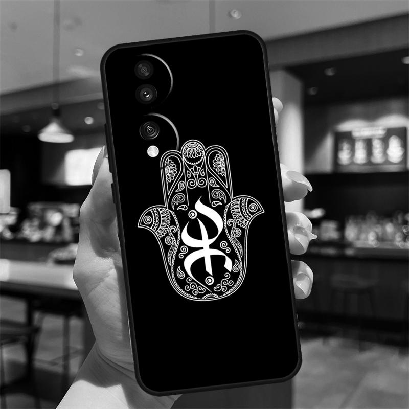 

Amazigh Berber Flag Case For Honor Magic 8 Lite 5 6 7 Pro Honor Win RT 400 200 50 70 90 X8c X9a X9b X9c X9d Cover Honor 200 Pro