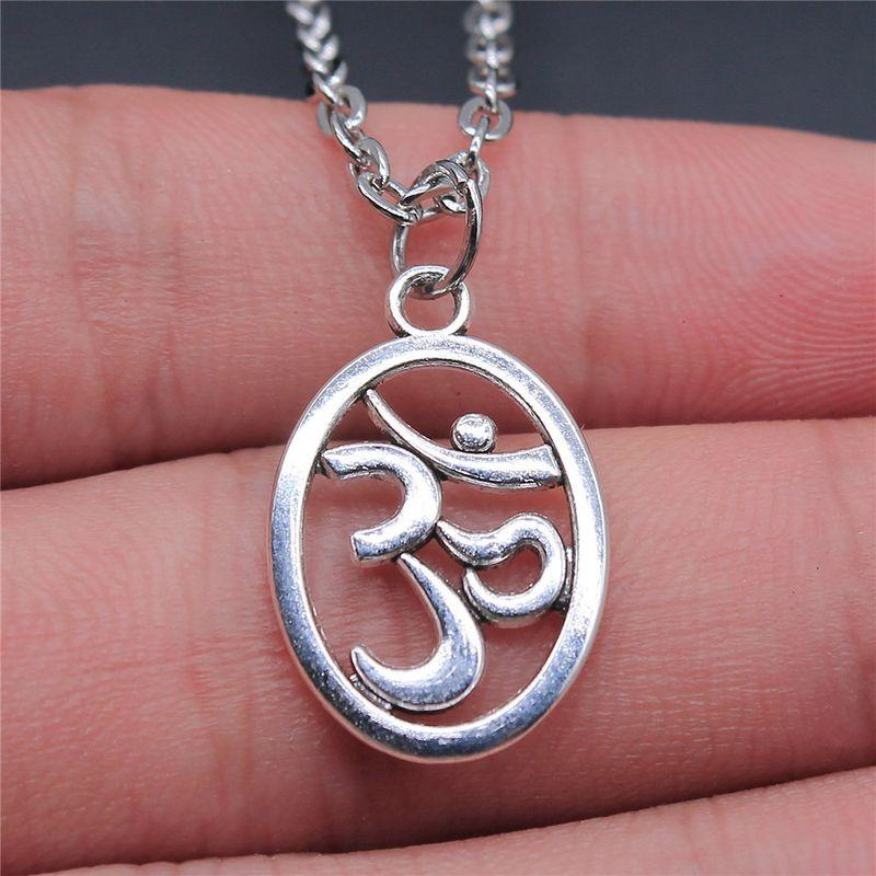 Yoga Zen Lotus Women's European and American Popular Necklace