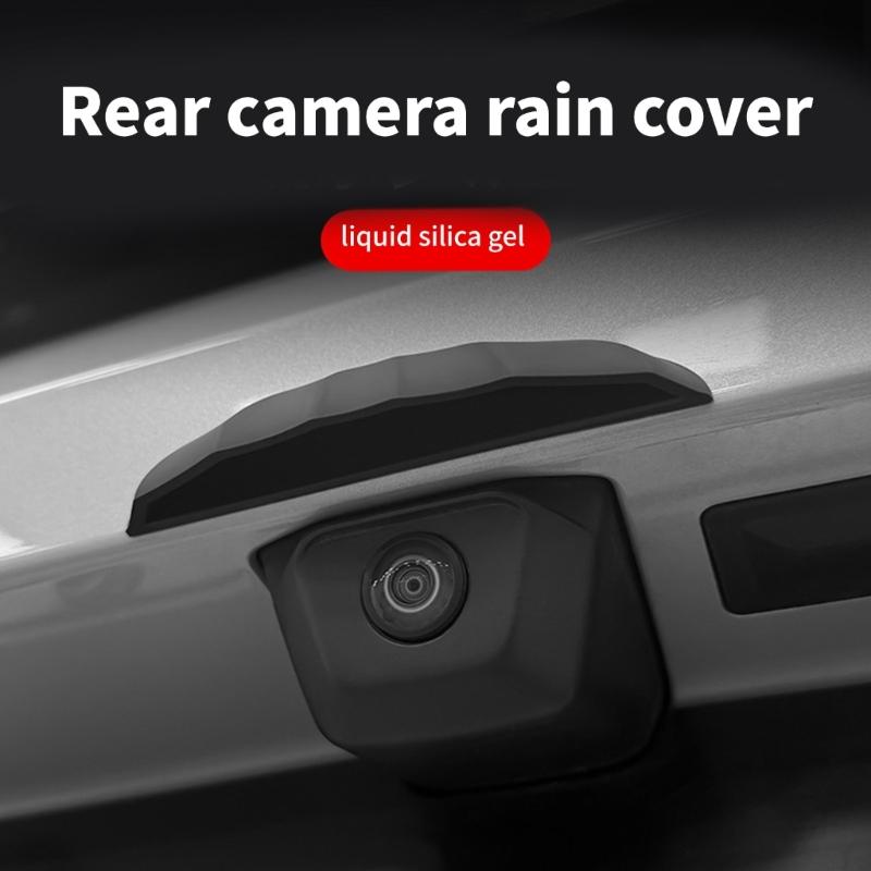 Backup Camera Protector Universal For Vehicles Waterproof Snowproof Antiscratches Enhanced Visibility Safe Parking Aid