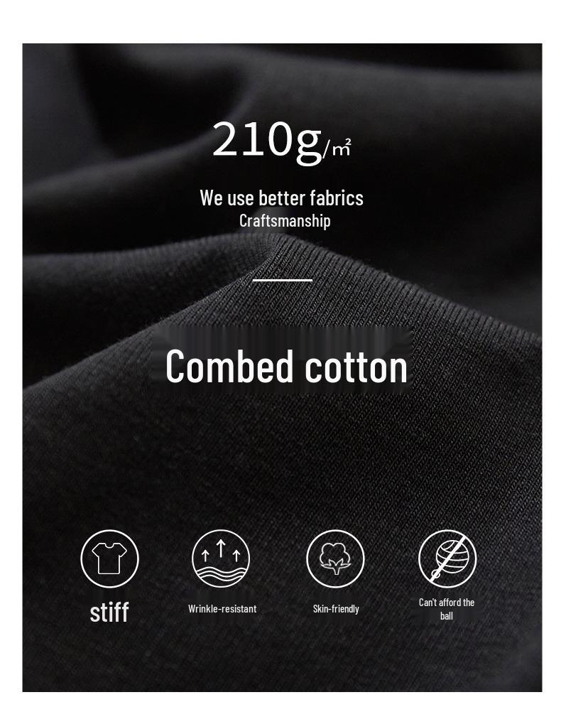 Women's 2026 Spring/Summer Loose Fit Pure Cotton Short Sleeve Round Neck T-shirt