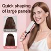 1/60W Fast Heating Hair Straightener With Oil Coating Wide Plates For Smooth Styling Frizzy Hair Care PTC Tech