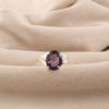 Natural Amethyst Gemstone 925 Sterling Silver Handmade Jewelry Designer Ring Valentine's Gift For Your Love RR-75-11