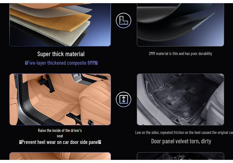 Xingtu EX7 2026 Full Coverage Floor Mats & Trunk Accessories