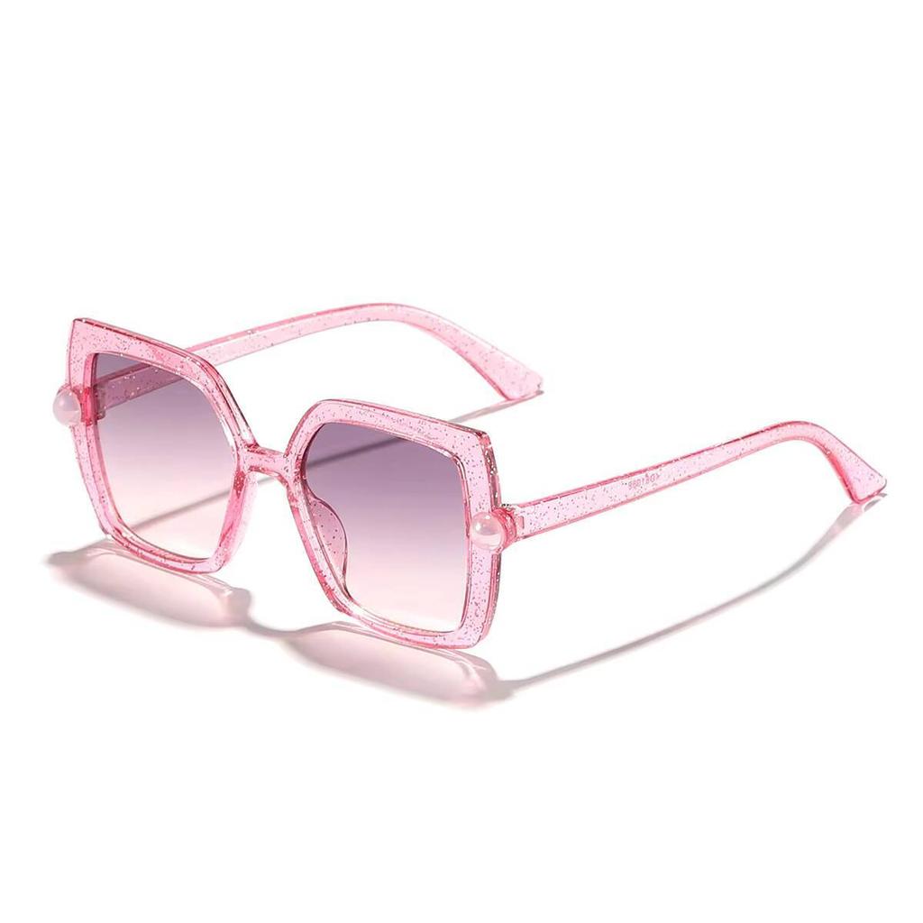 2026 Children's New Accessories Candy Color Square Outdoor Sunshade Cute Baby Street Style Sunglasses