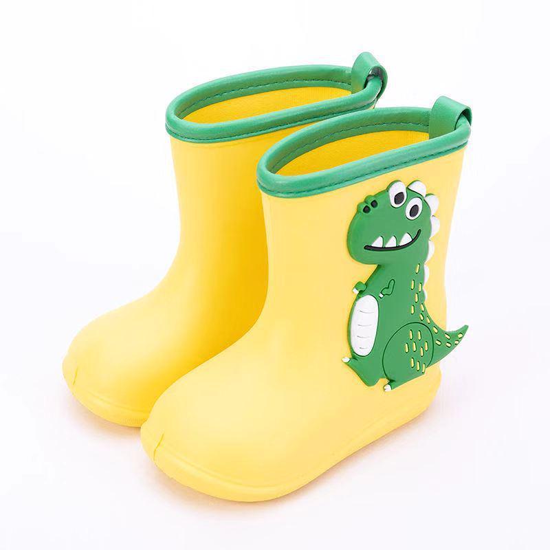 Children's Non-slip Waterproof Rain Boots - Cartoon Design for Boys and Girls
