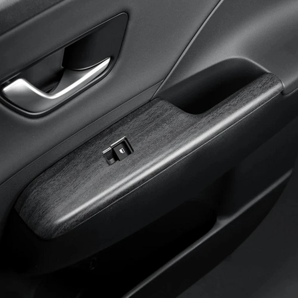 For Hyundai Kona SX2 2026 2026 Wood Grain Door Armrest Pad Decal Window Switch Button Cover LHD
