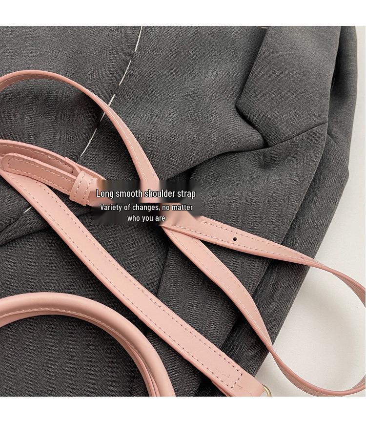 Women's Fashion Knitted Dumpling Handbag: Trendy, Large-Capacity Chic Crossbody for Commute