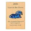 Hot With Card Lucky Crystal Horse Hand-Carved Mini Figurine Horse Size Decorative Gift Statue Crystal Mini Decor C7S5