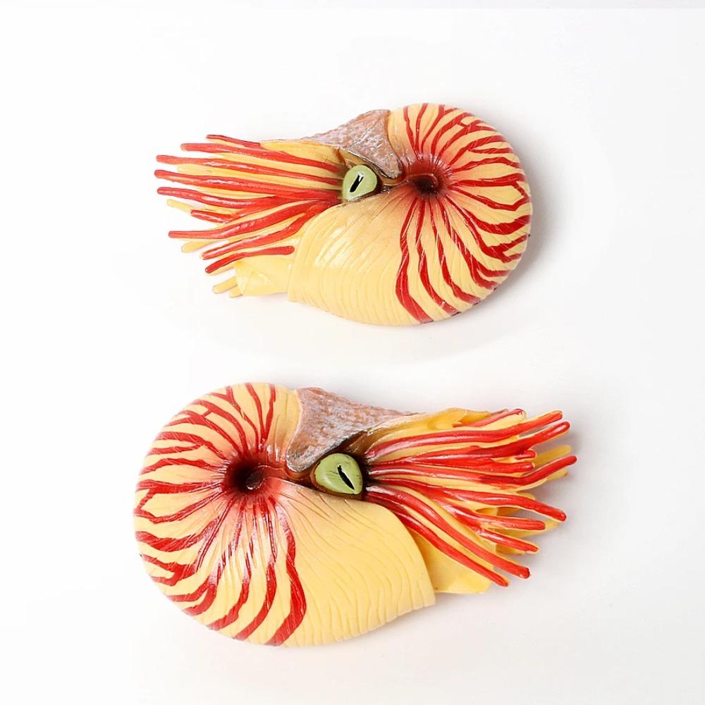 Plastic Cambrian Sea Creature Figurines Baculite Opabinia Nautilus Trilobita Eurypterida Model Miniature Prehistoric Figures Toy